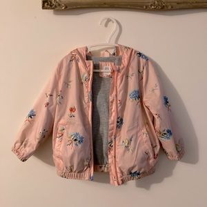 Baby Gap Spring Pink Floral Jacket for Toddler 2 Years